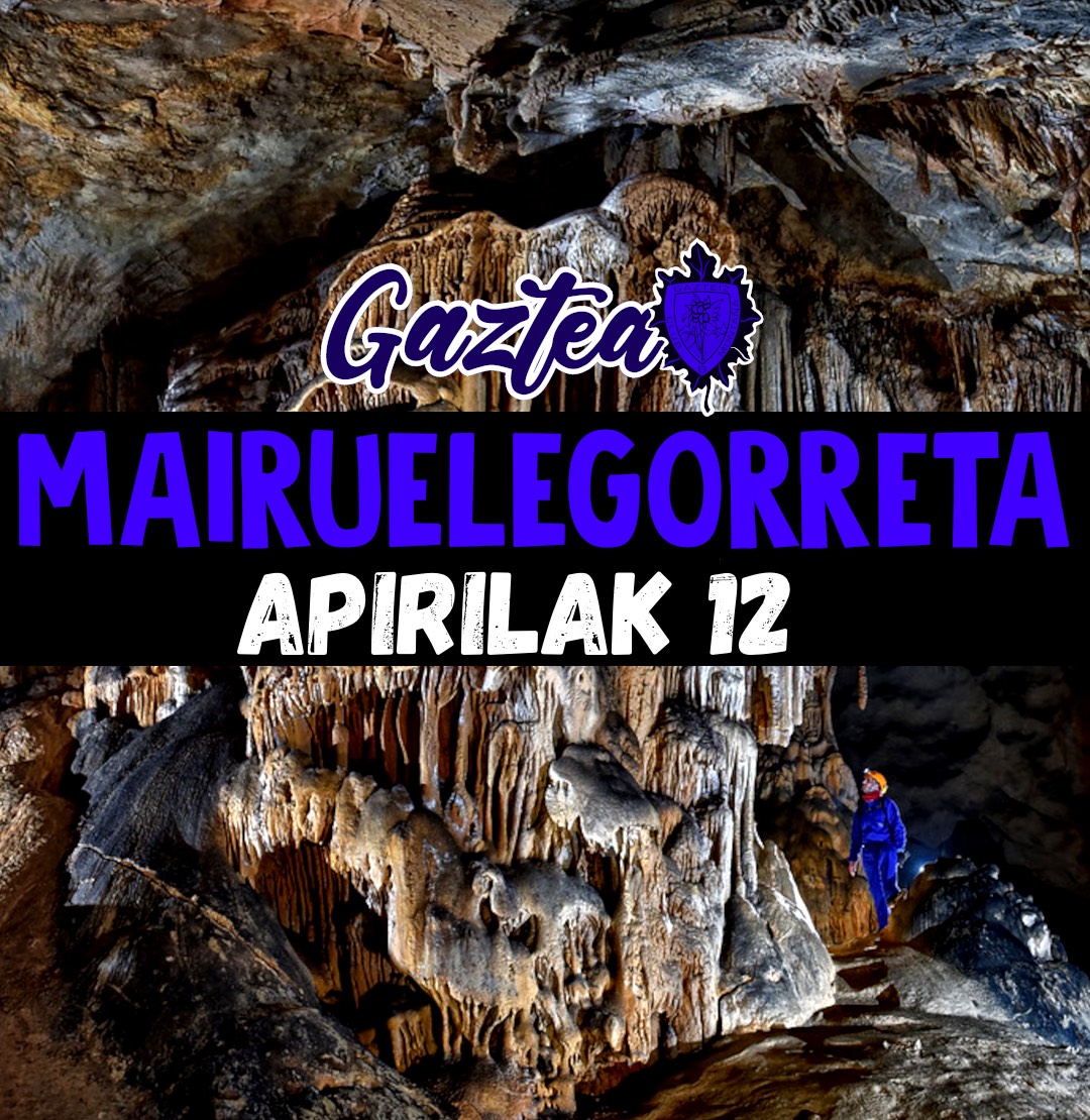 Foto Espeleología en Mairuelegorreta